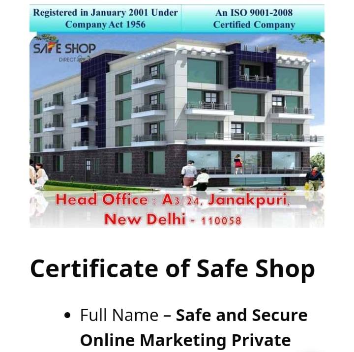 Safe shop private limited company