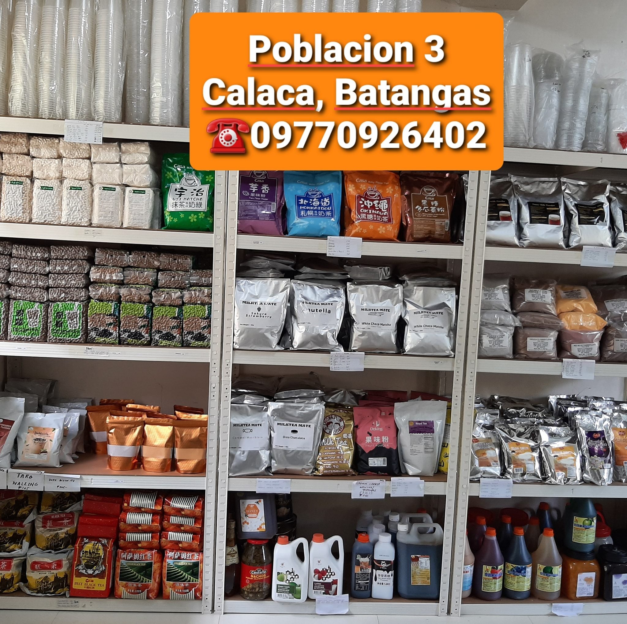 Taichung MilkTea Supplies and Equipments - Calaca | Balayan