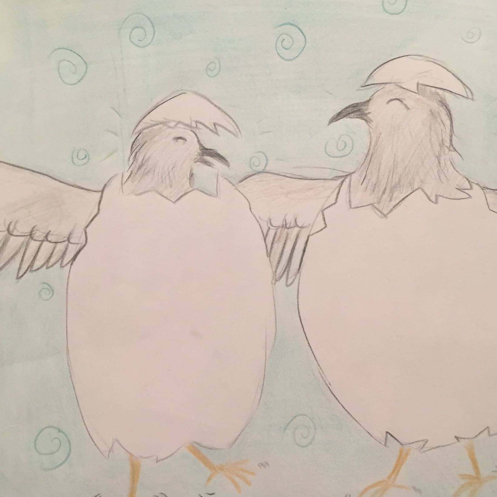 Windy and Raine Learn to Fly