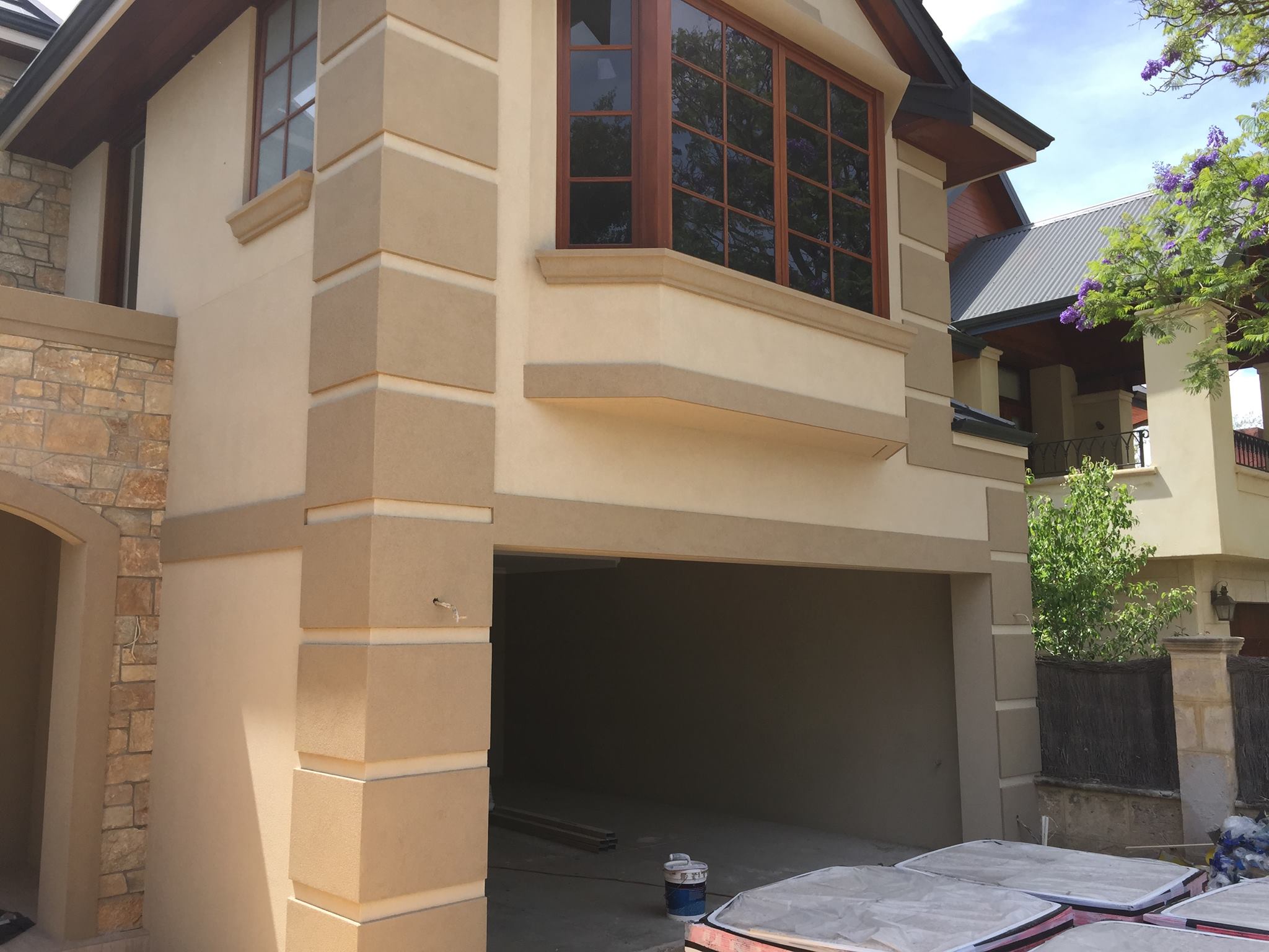 CJ Texture and Polystyrene Cladding