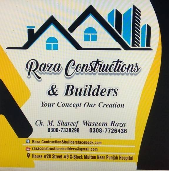 Raza Constructions & Builders | Multan