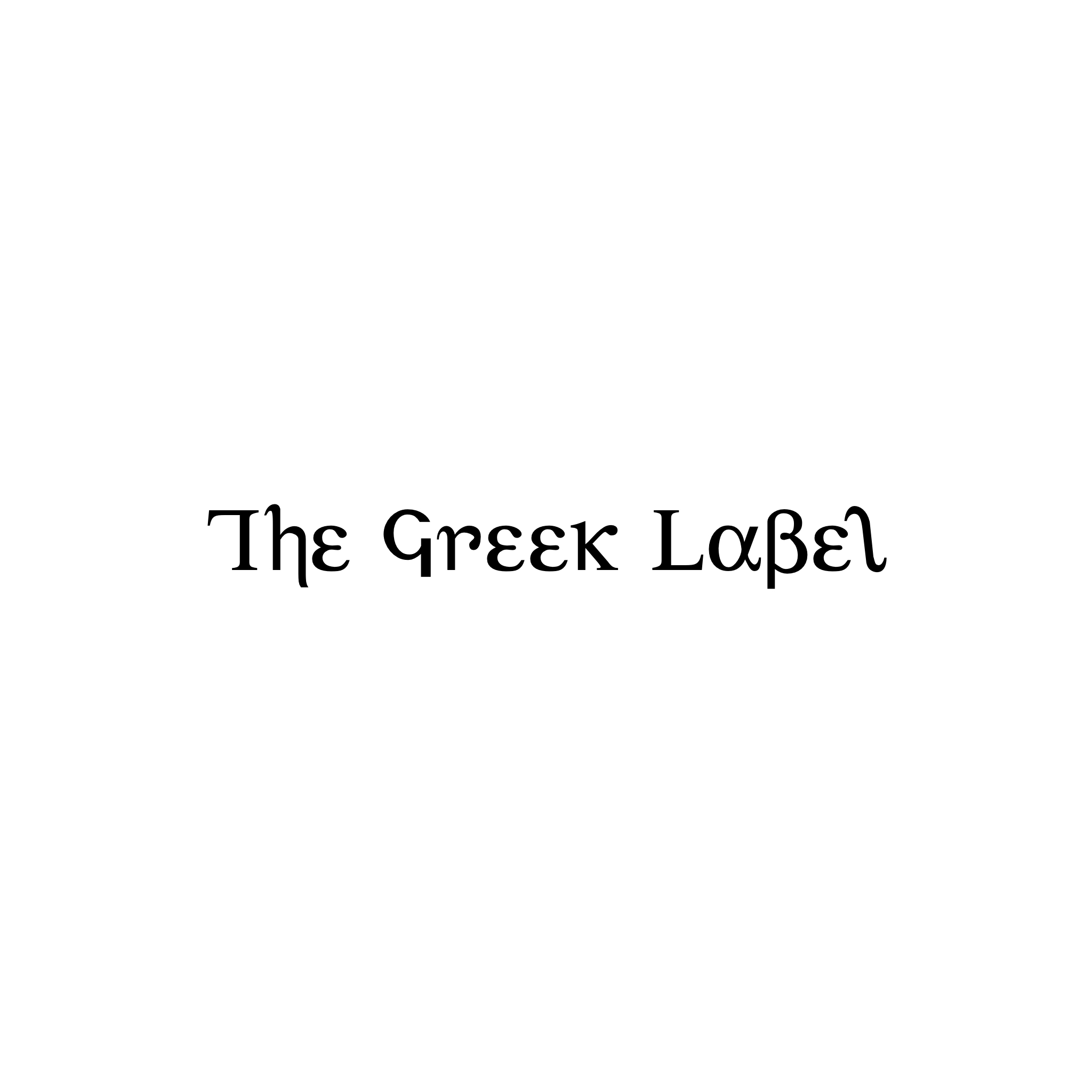 The Greek Label | Athens