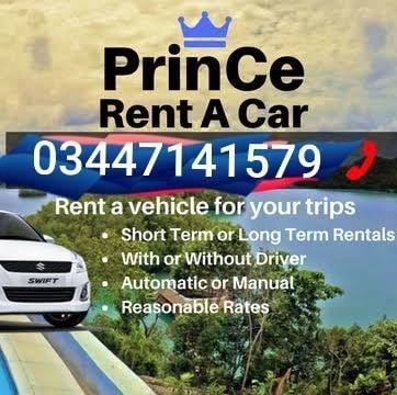 Prince rent a car D. I. Khan