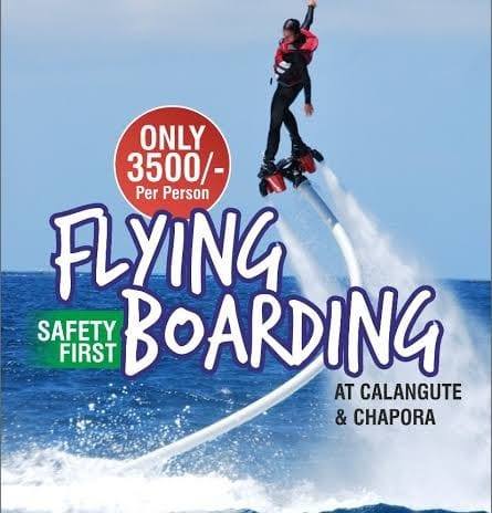 Flyboarding goa | Nagoa