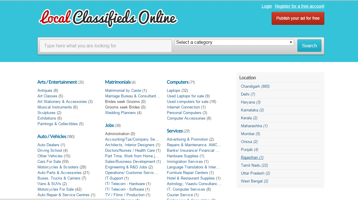 Local Classifieds Online