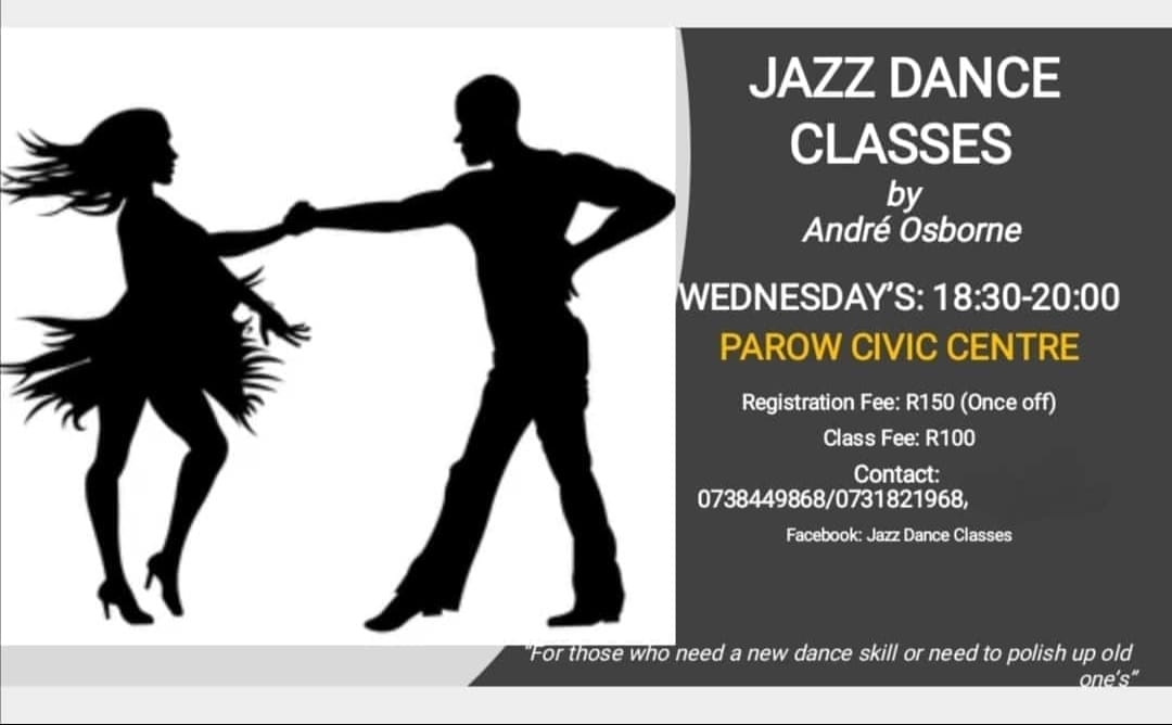 PAROW DANCE CLASSES @ PAROW CIVIC HALL [tallent street Parow] Wednesday ...