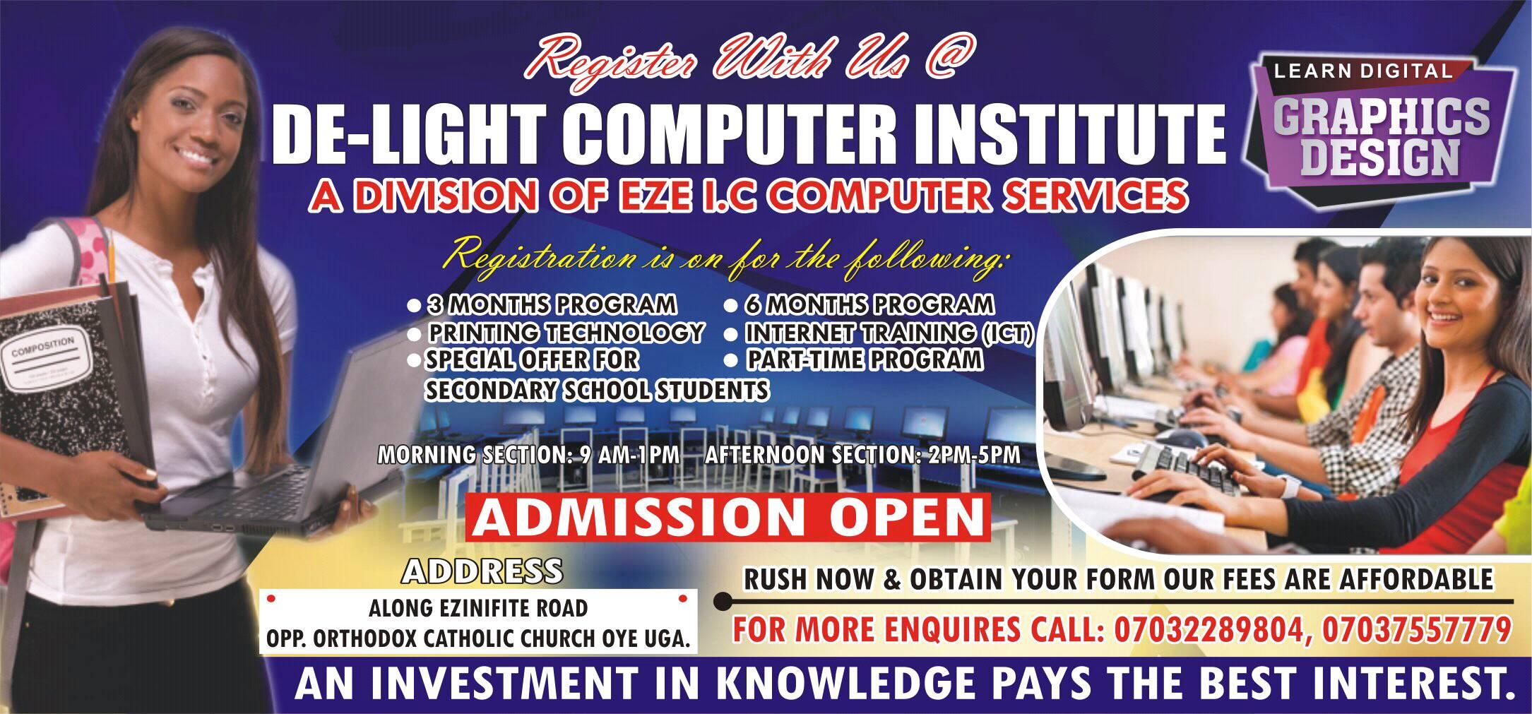 Delight Computer Institute Uga | Ekwulobia