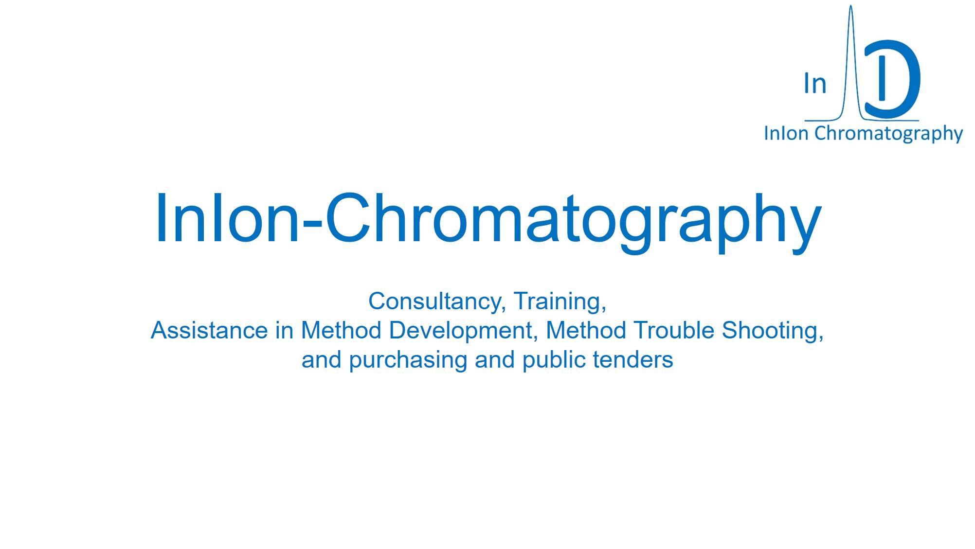 InIon Chromatography