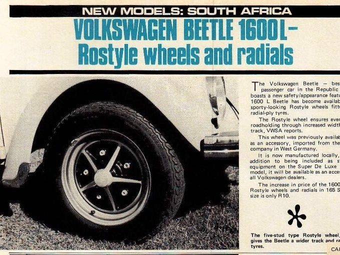 South African Beetle Rostyle Rims