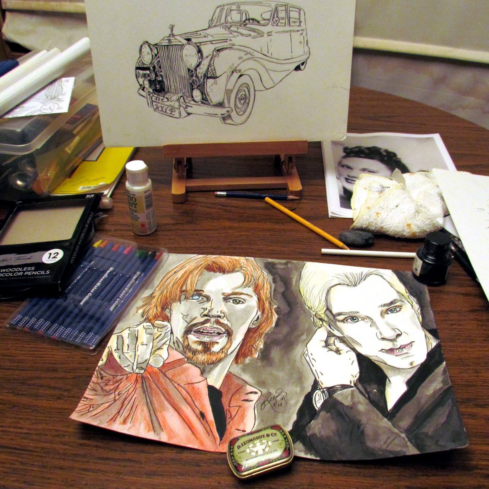 Debra J. Reed. Oils, Pencil , Pen & Ink Artist