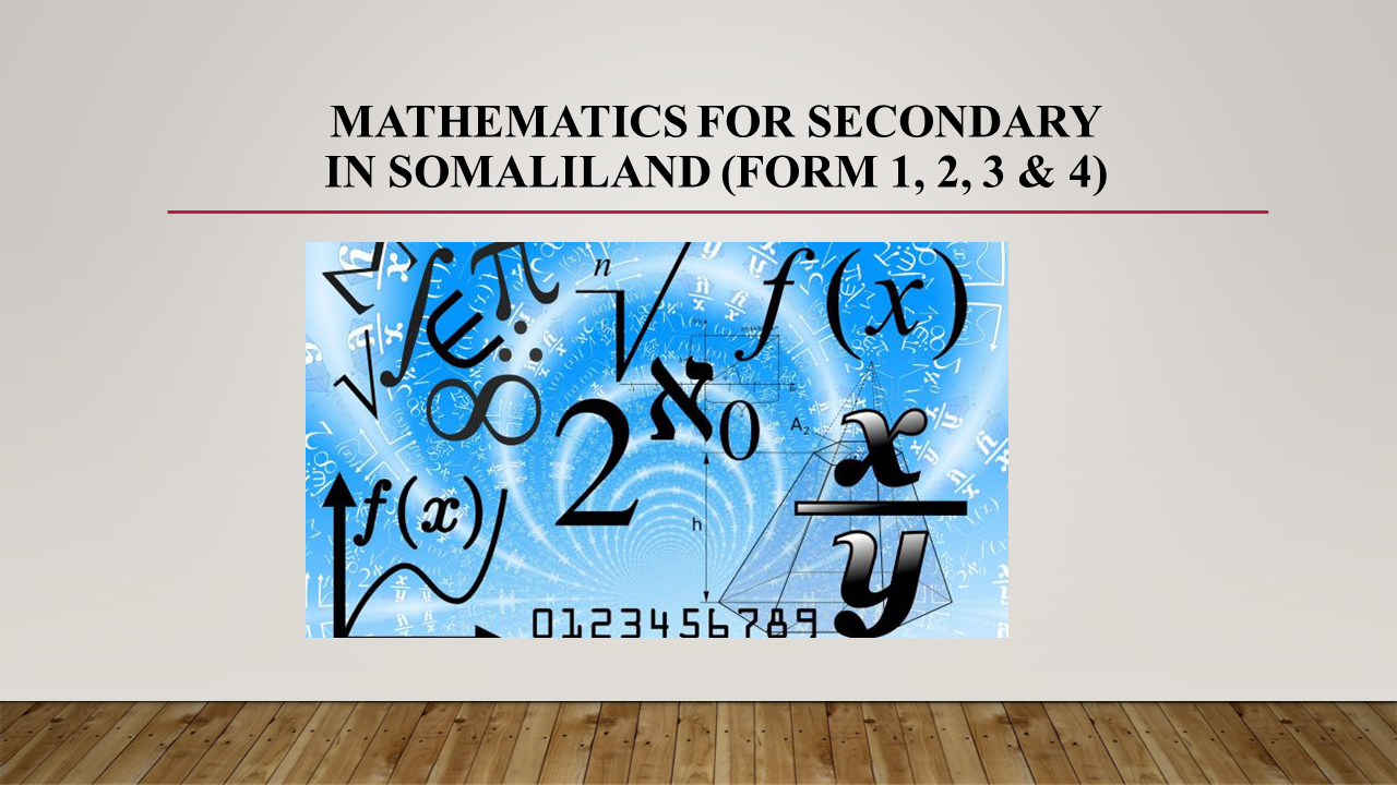 Somaliland Secondary Mathes