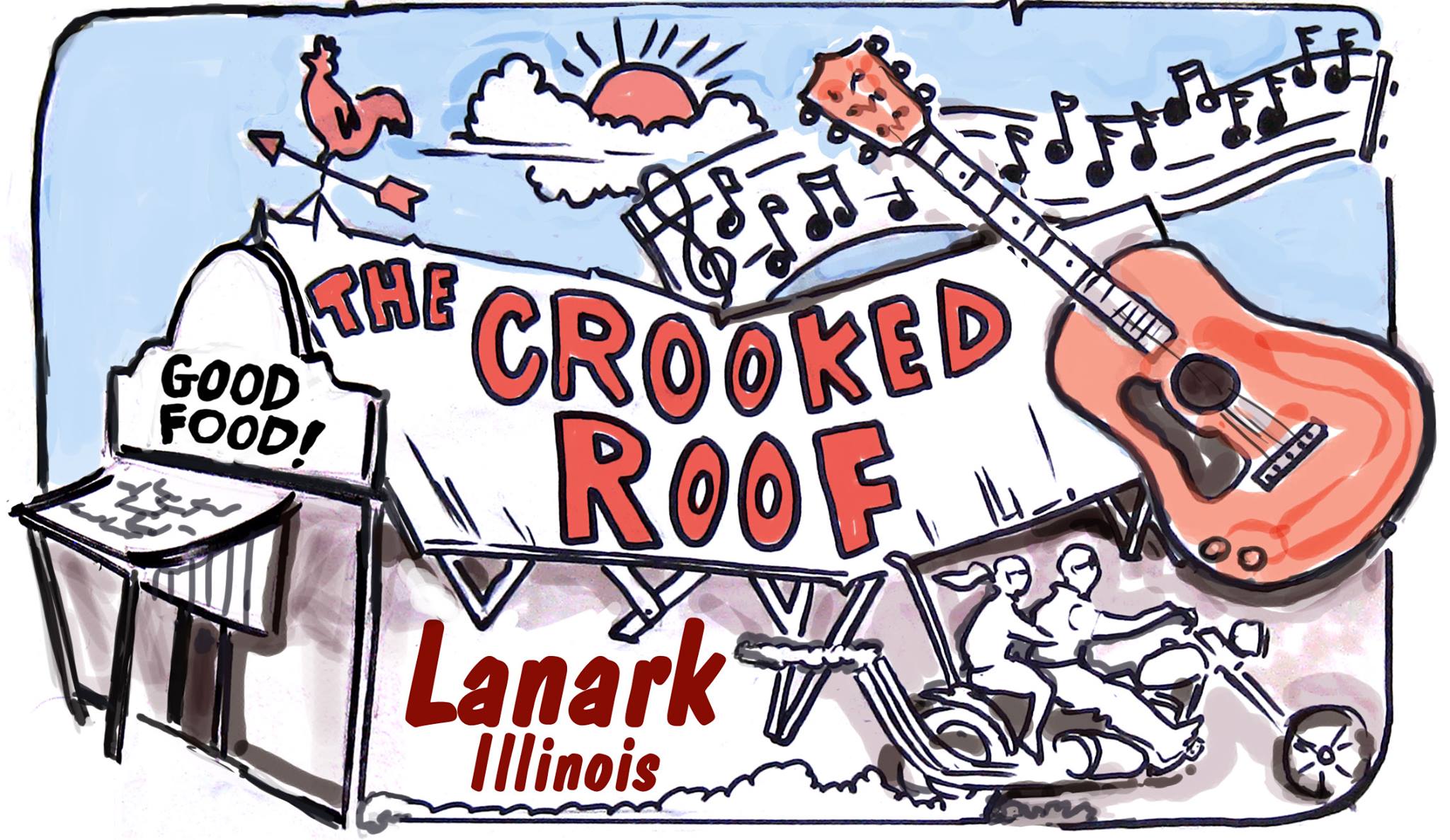 Pretty cool day when the tractor ride... - The Crooked Roof | Facebook