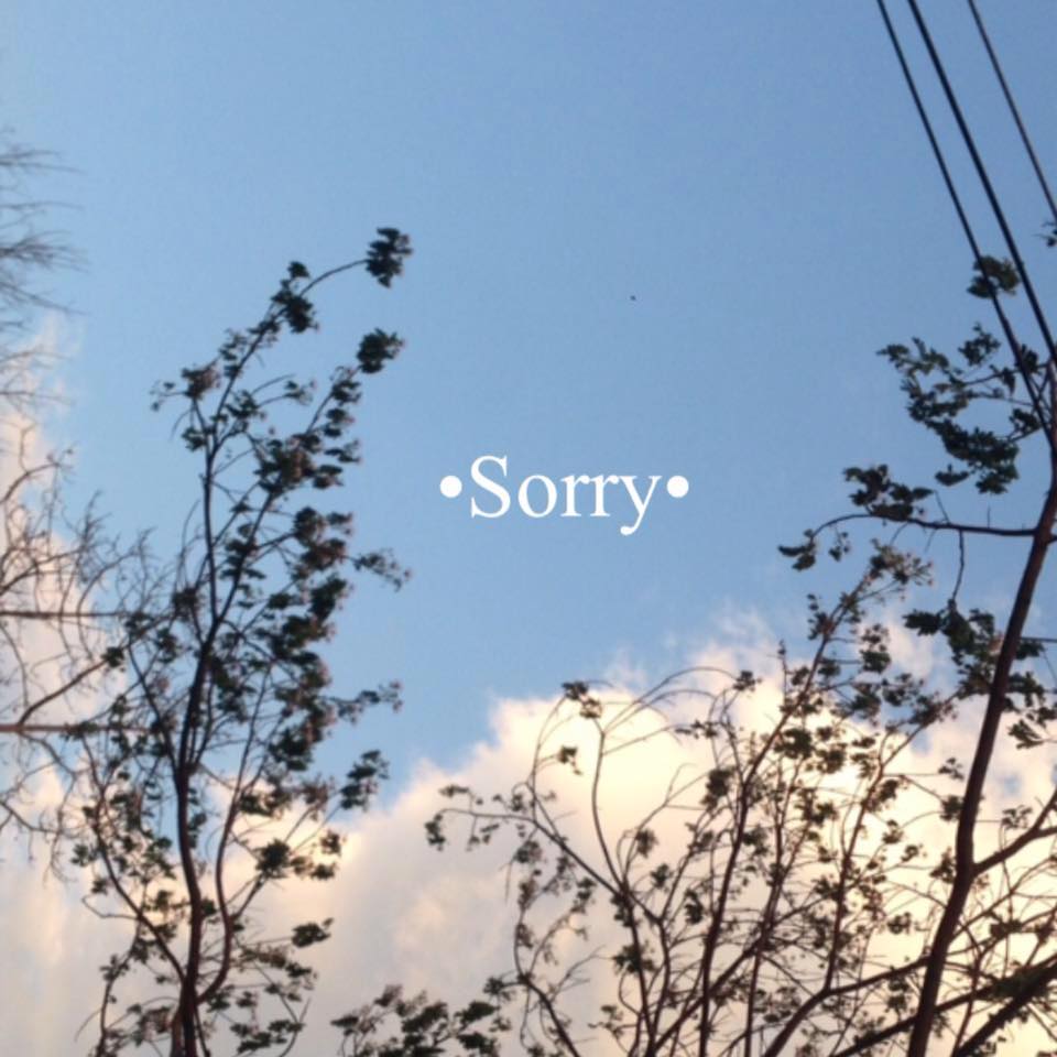 •Sorry•