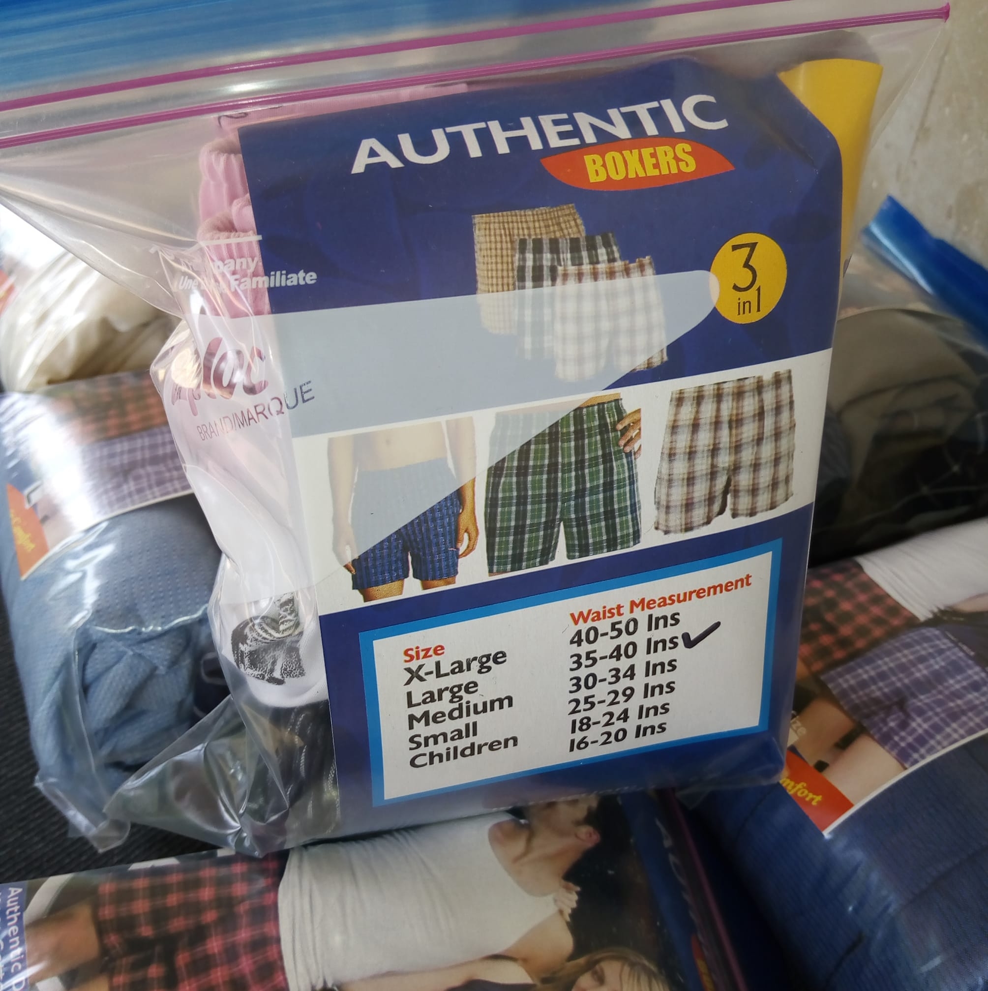 Authentic Boxers