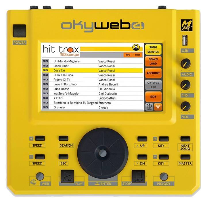 Okyweb MIDI FIle Players
