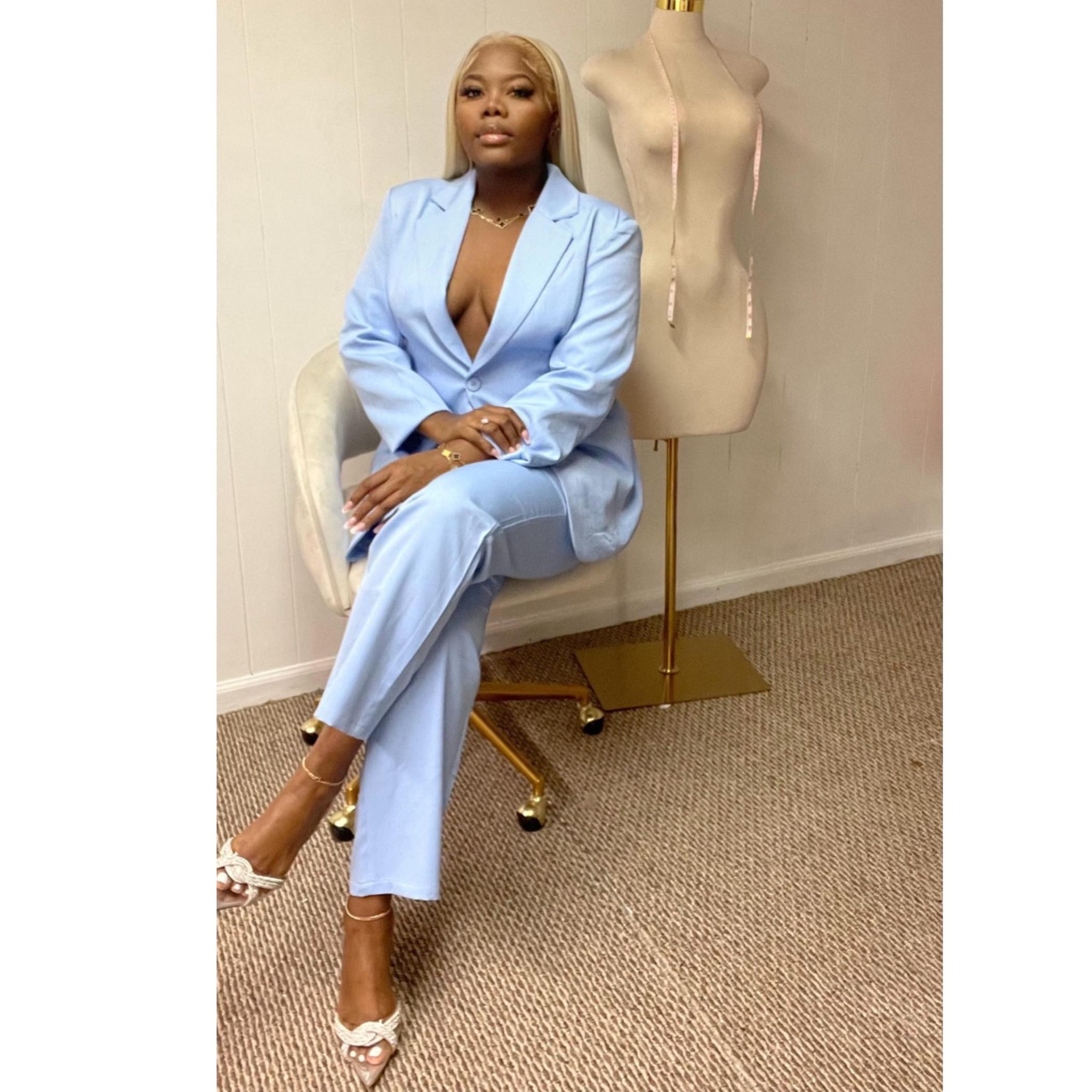 lady who makes dresses LaMa Stylist joe ando brother