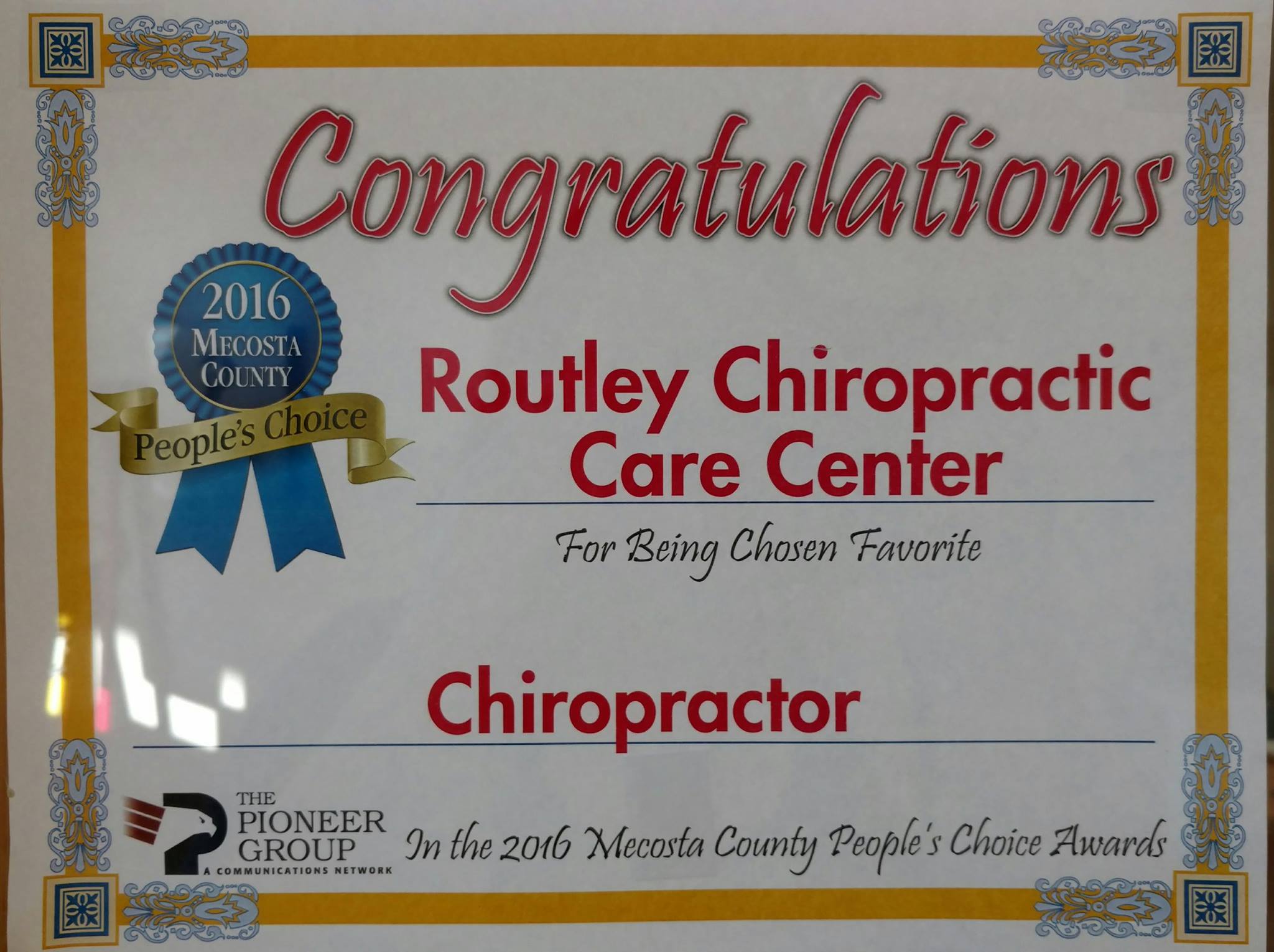 Routley Chiropractic Care Center | Mecosta MI