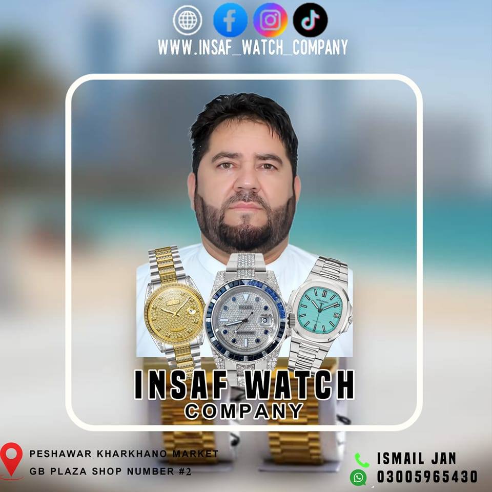 Ismail watch senter 03005965430 G B palaza | Peshawar