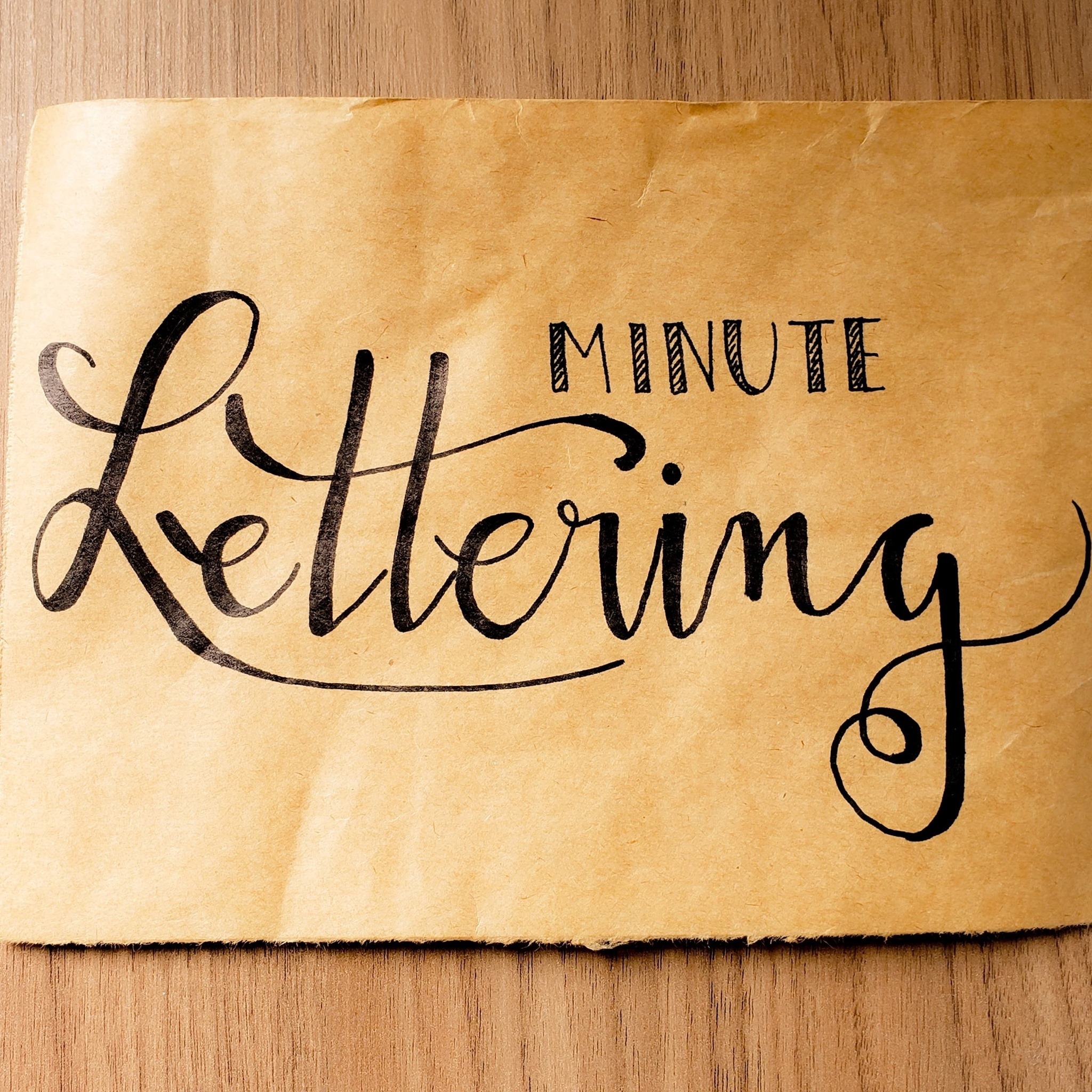 minutelettering