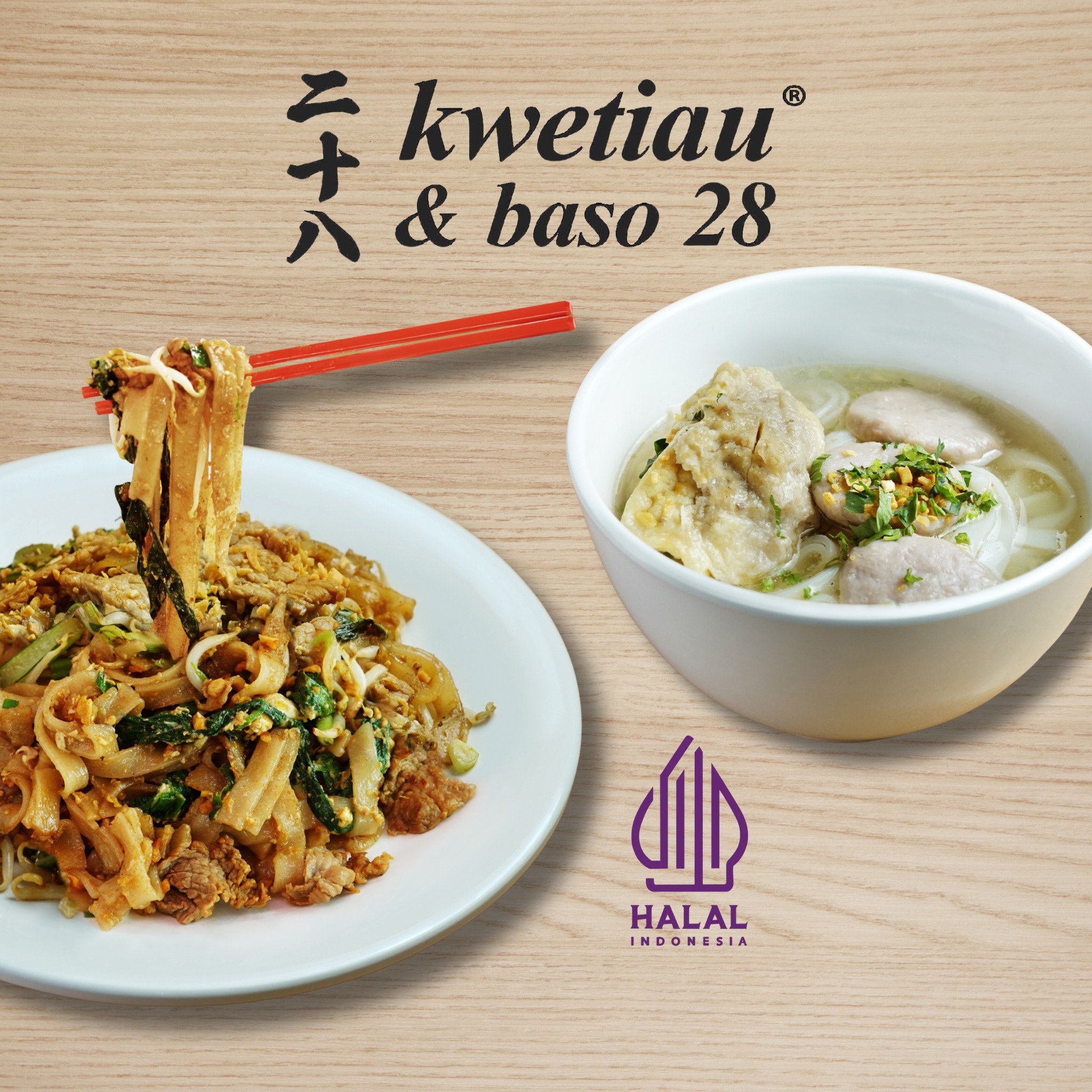 Kwetiau & Baso 28 cabang Summarecon Bandung