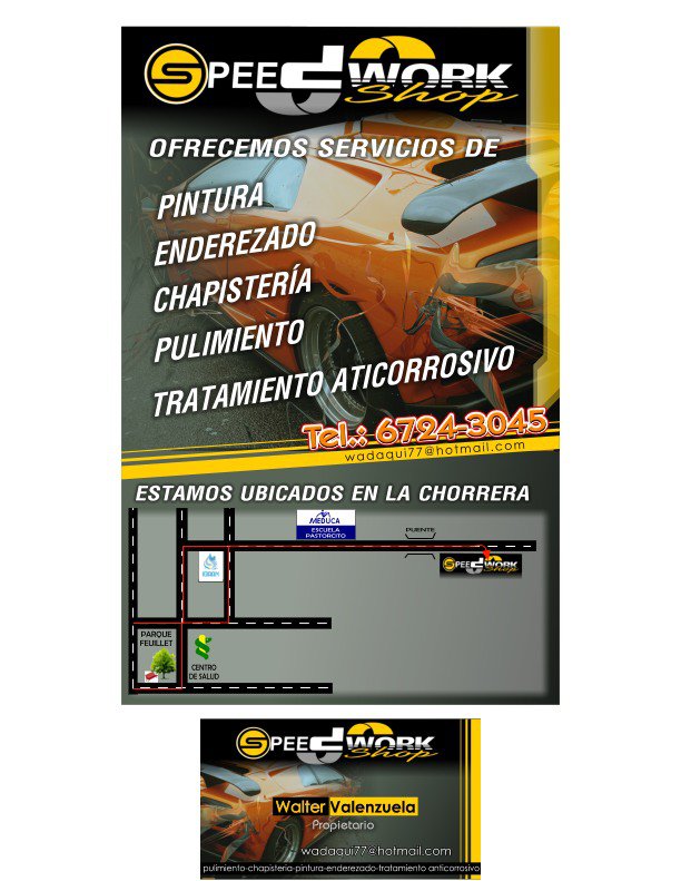 Speed Work Shop Panama | Chorrera