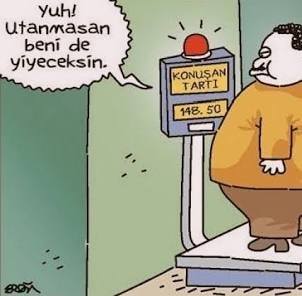 Yiyen Şişman Yimeyen Bin Pişman