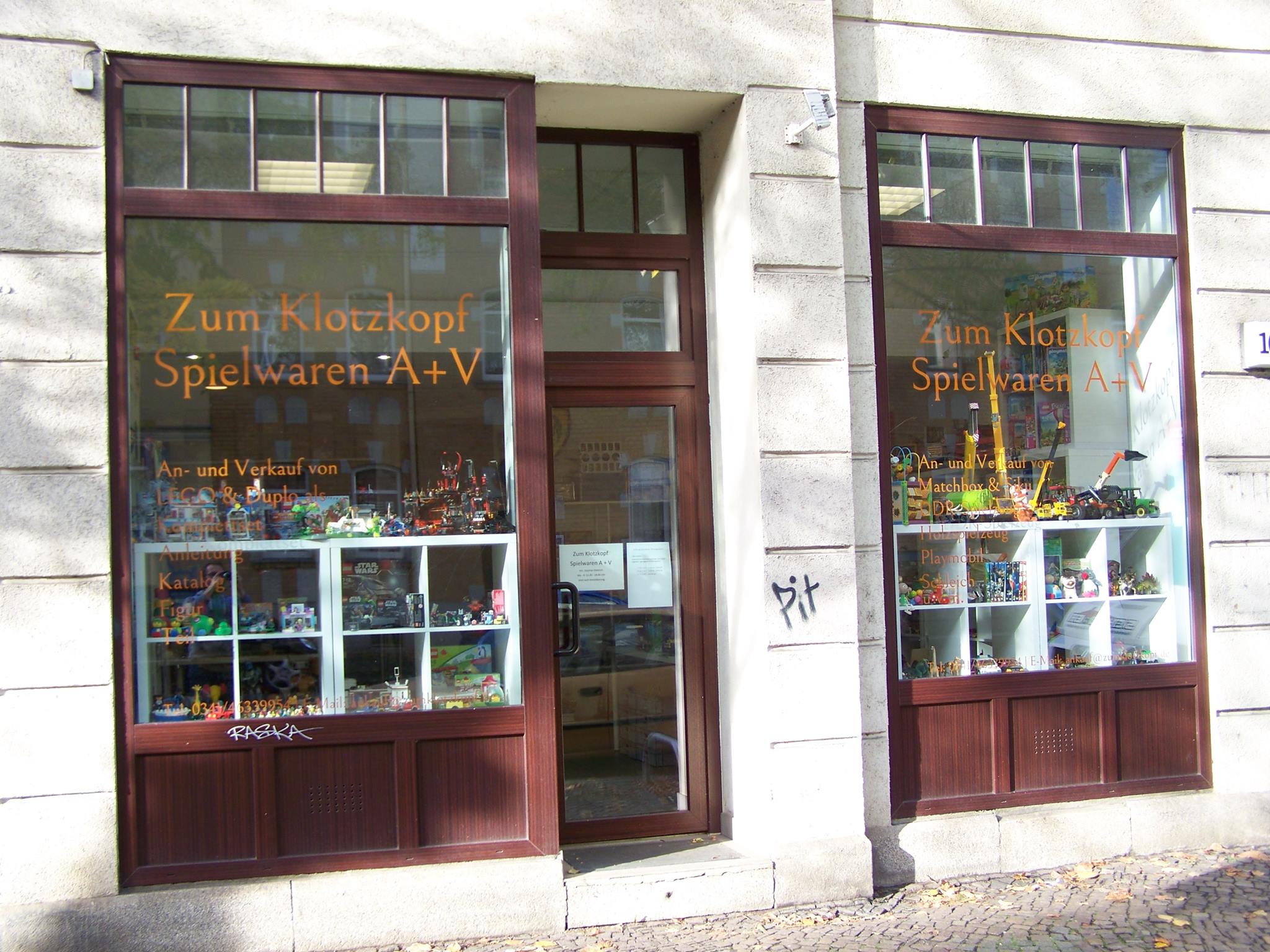 Zum Klotzkopf Spielwaren A+V | Leipzig