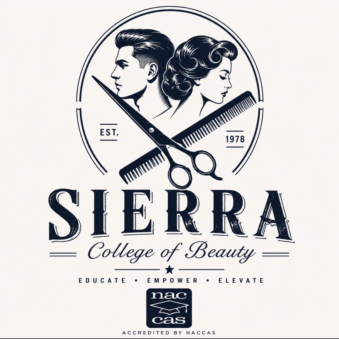 Sierra College of Beauty logo