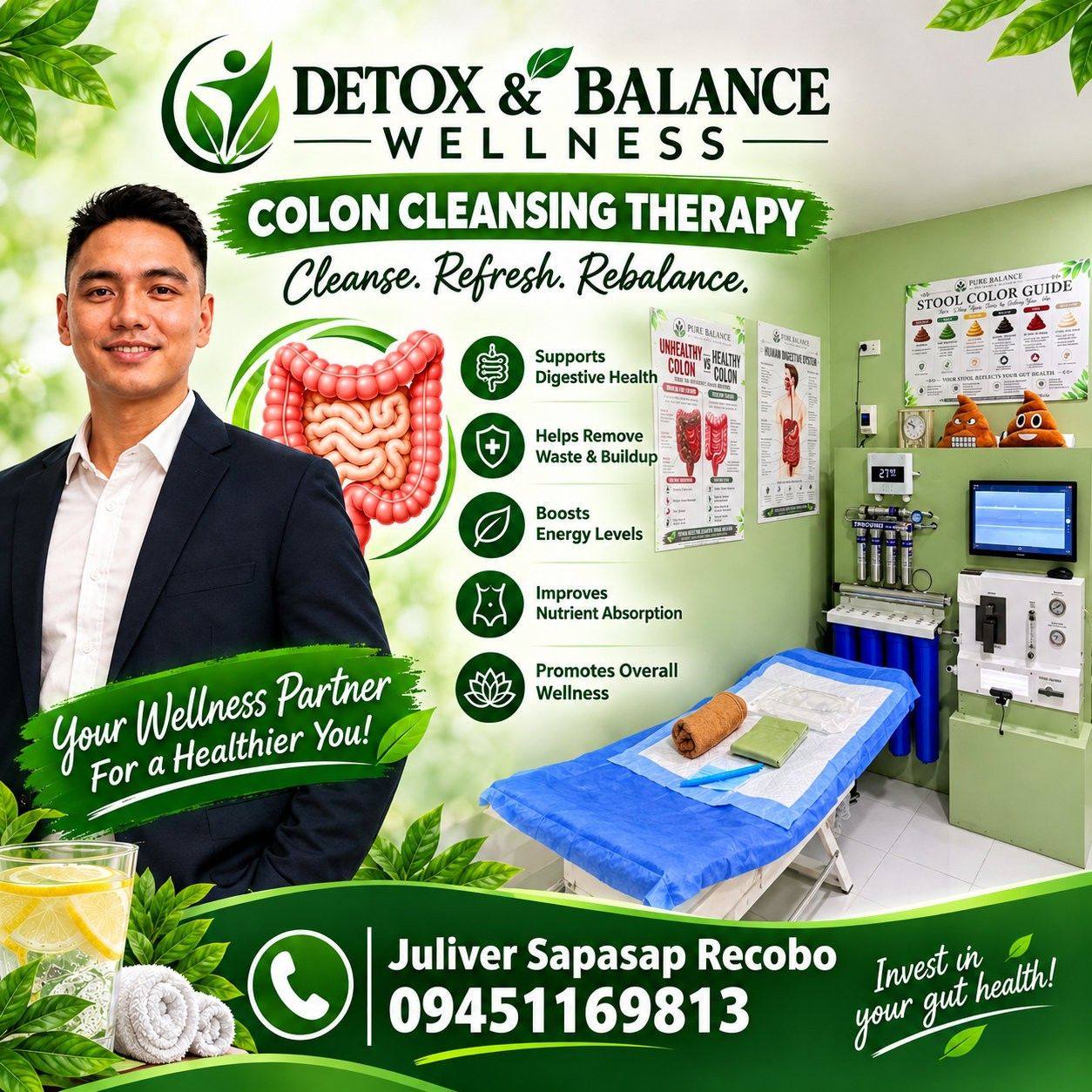 Ang Colon Cleansing Hydrotherapy ay isang procedure na gumagamit ng ...