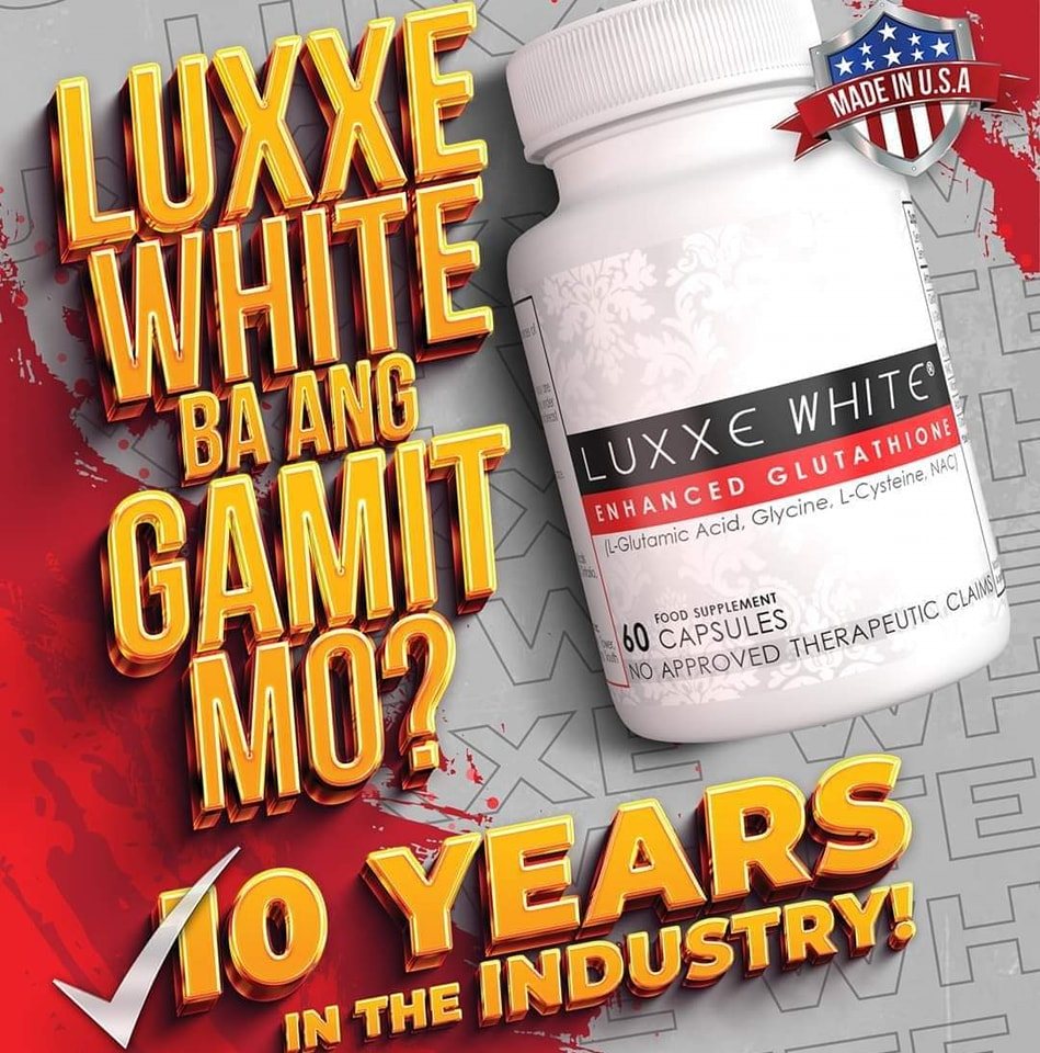 Have a healthy and beautiful glow from within with Luxxe White Enhanced Glutathione!💯 Be a Luxxe Health, Fitness and Beauty product user or an authorized distributor today!♥️ Message me for orders or