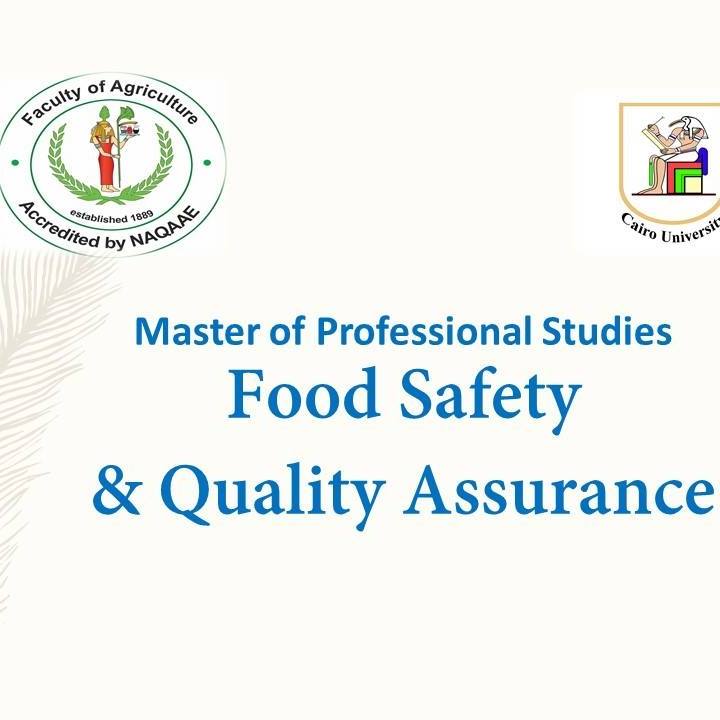 Master of Professional Studies Food Safety & Quality Assurance