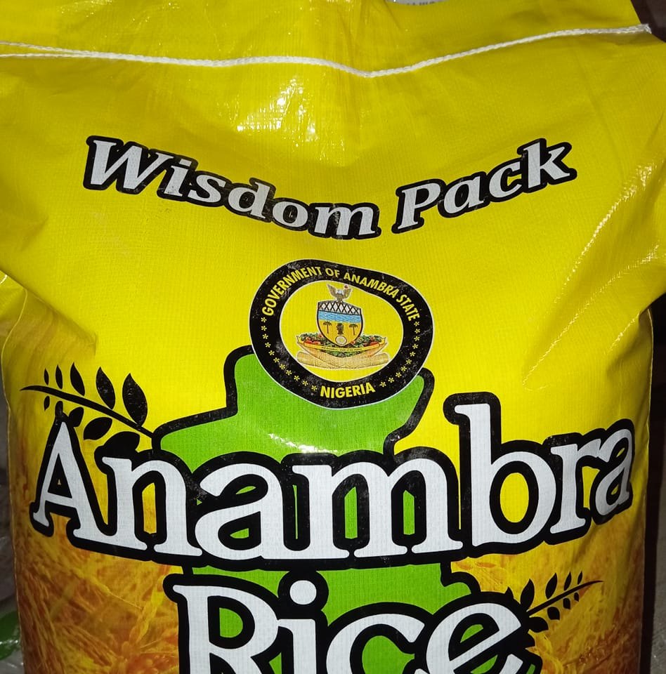 Wisdom Pack Anambra Rice.
