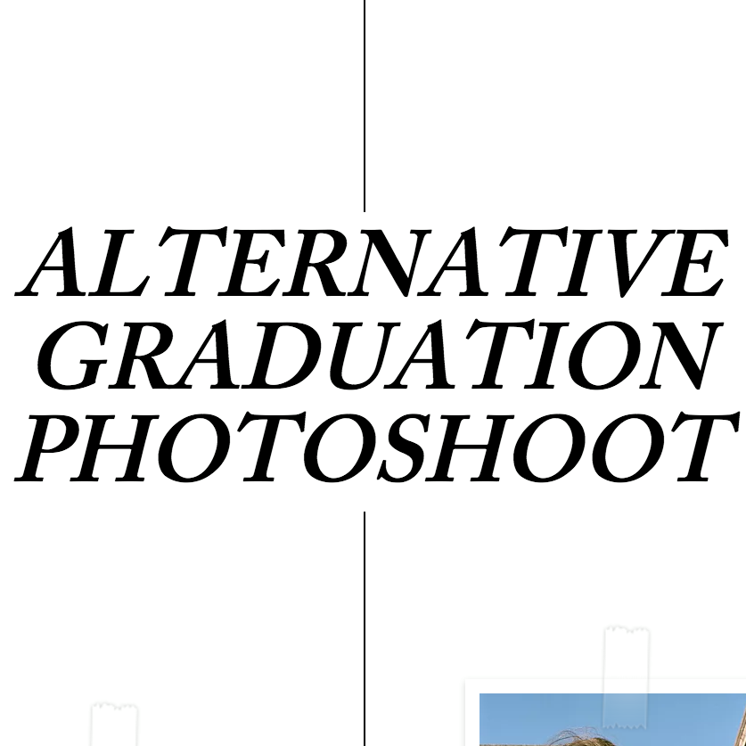 Alternative Graduation Photoshoot