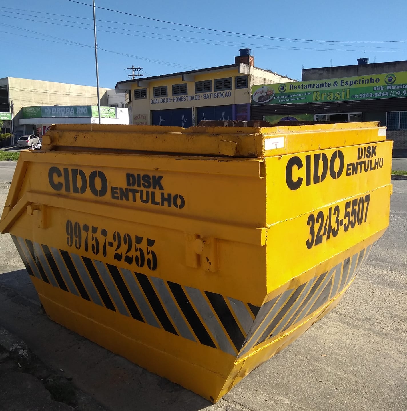 CIDO Disk Entulho - Locação de caçambas de entulho