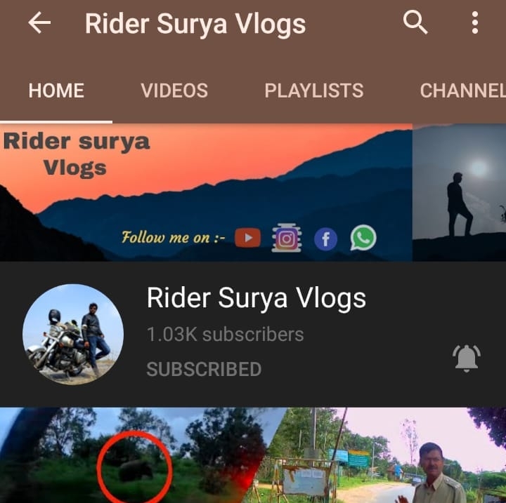 Rider surya vlogs