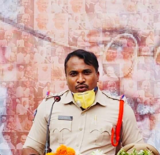 Akula Raghu, Inspector of police