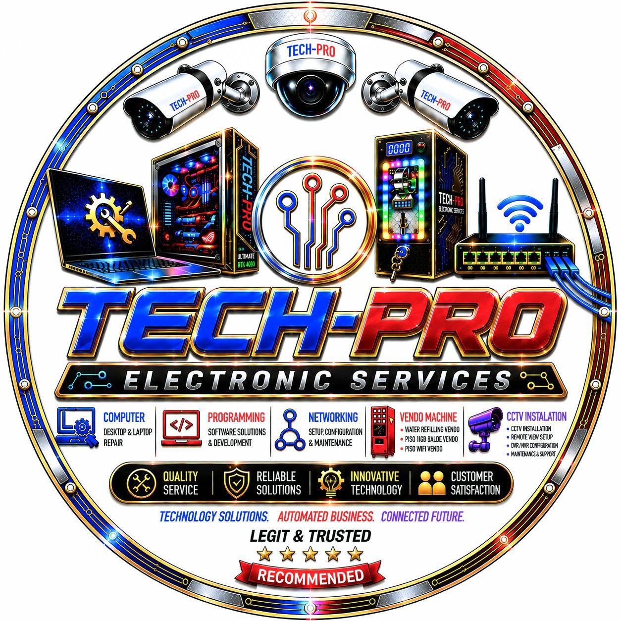 Tech-Pro Electronics Computer, Desktop PC's/Laptop,Gadgets,Repair ...