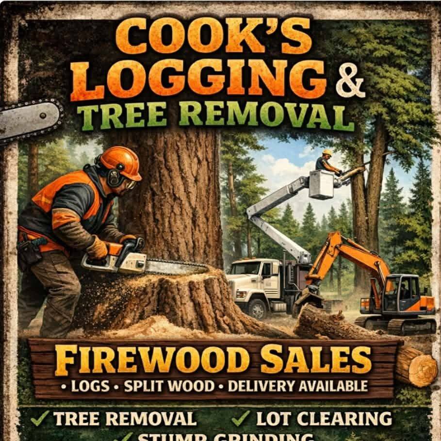 Cook's Logging Firewood and Tree Removal | Vestaburg MI