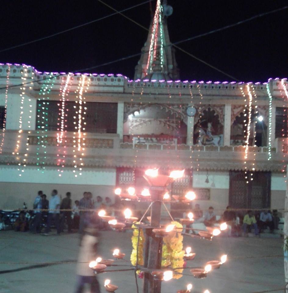 Bhathiji chok Navratri Mahotsav , sandesar