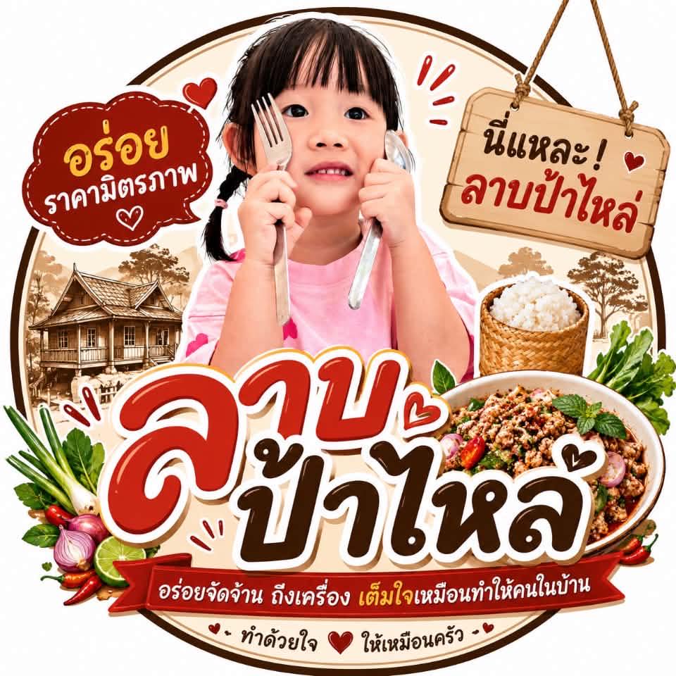 ร้านลาบป้าไหล่ - อาหารพื้นเมือง | Chiang Rai