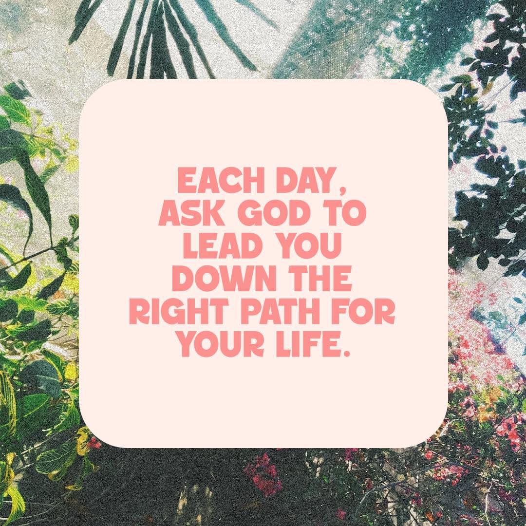 Life on the right path