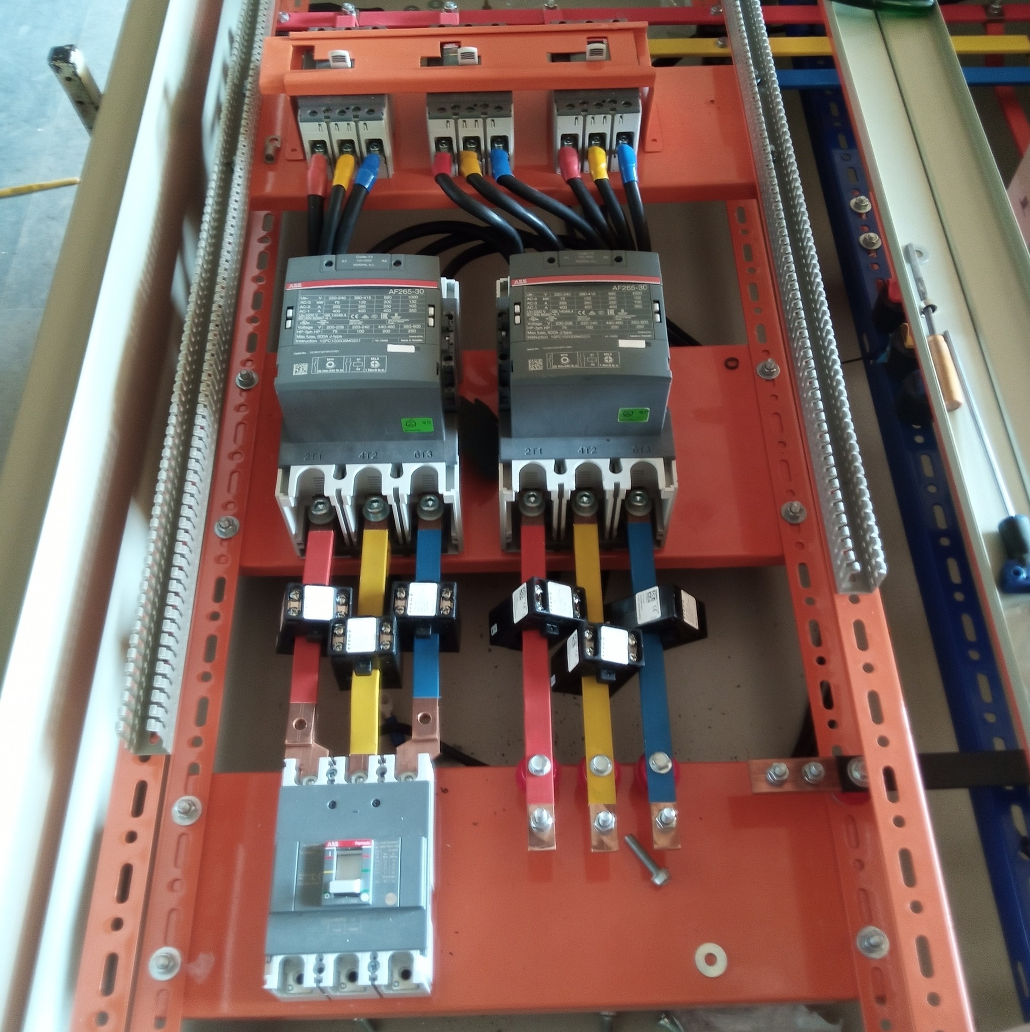 Electrical power panel and Db