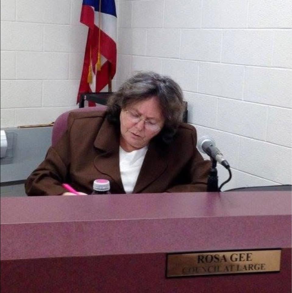 Rosa Gee Sheffield Lake Council at large