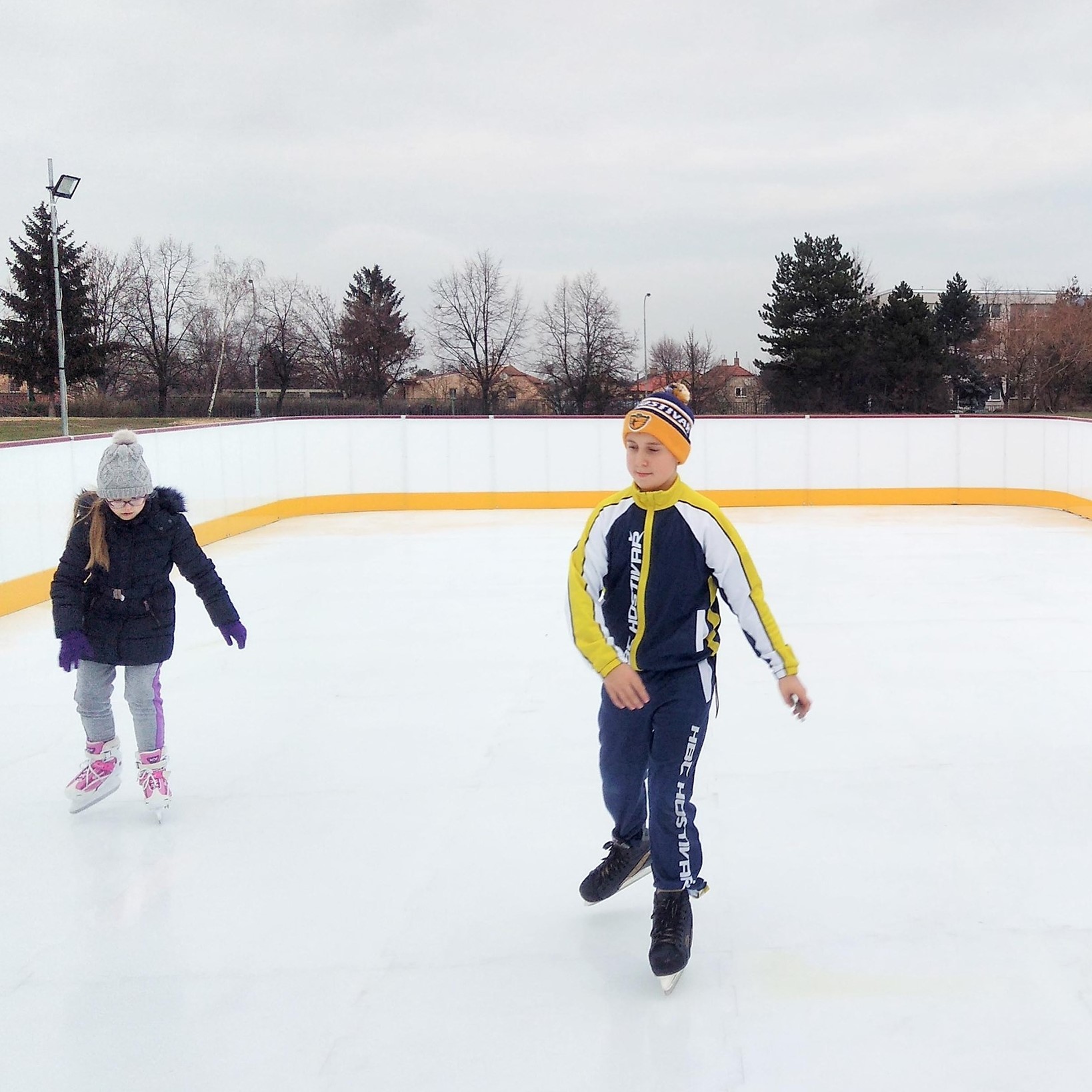 Synthetic Ice Rink Panels