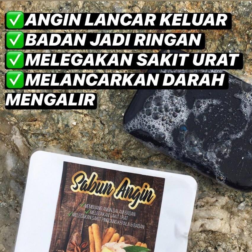 Angin Dalam Badan Keluar Pantas- Sabun Angin - 