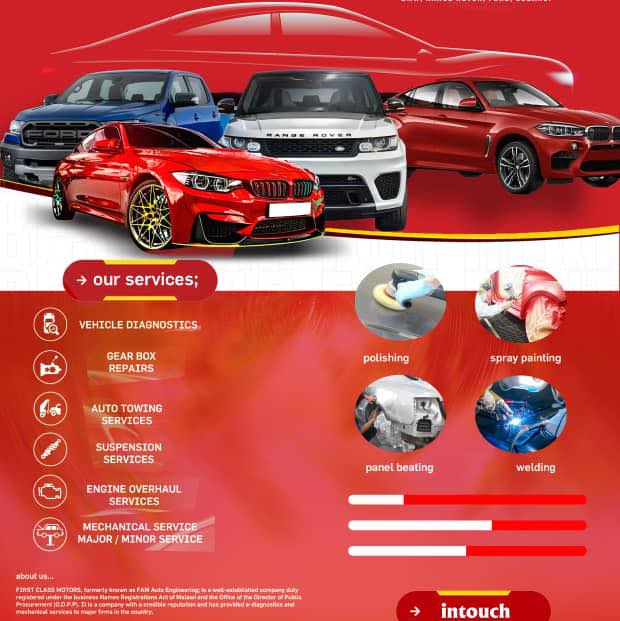First Class Motors | Blantyre