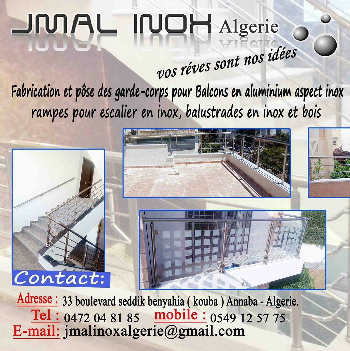 JMAL INOX Algérie | Annaba