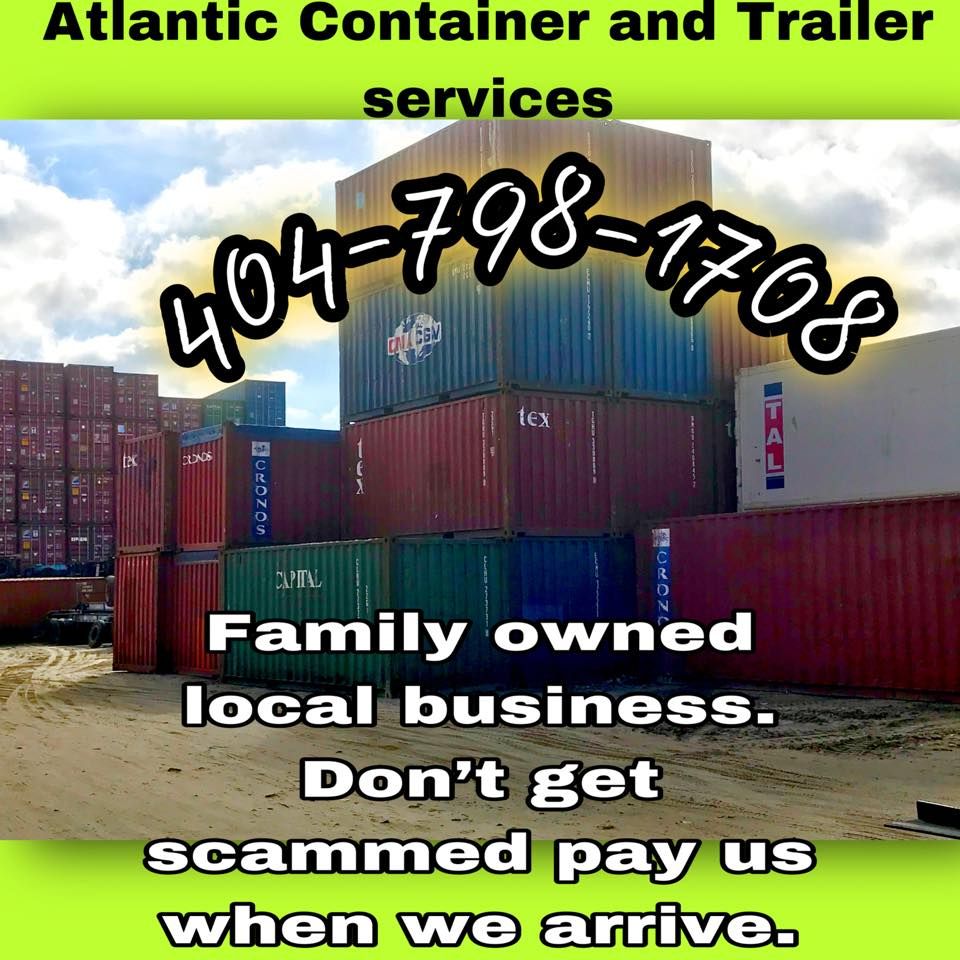 Shipping container resale