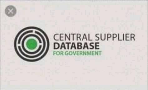 CSD Tender Database Registration