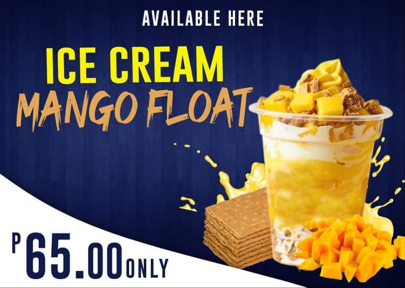Ice cream maango float/ mango float